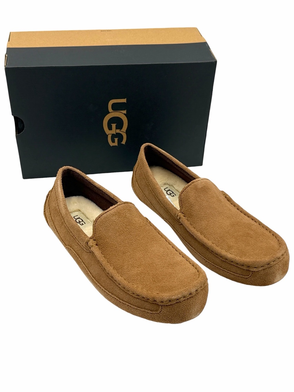 UGG Men's Alder Suede Moccasin Slipper Shoes Size 8